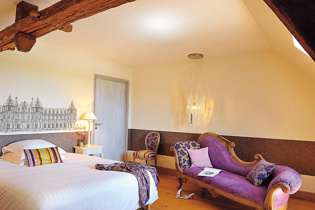Logis Hotel Le Relais Louis XI Meung-sur-Loire Rum bild